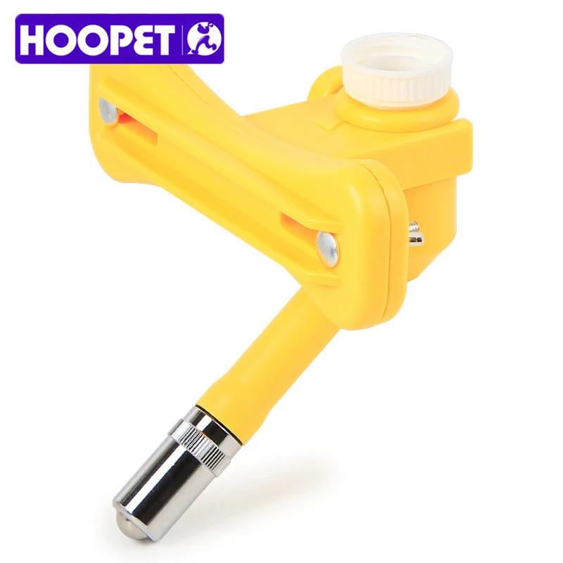 

Hoopet Automatic Pet Water Dispenser Nozzle for Large Dogs Portable Pet Drinker Water Bottle Tap Clamp Type 22mm Diameter Outlet