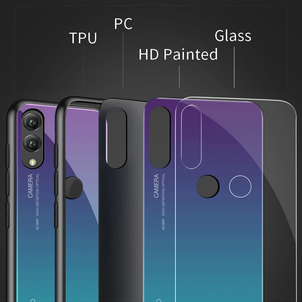 Чехол для mate 20 pro lite чехол huawei x p10 plus Задняя стеклянная крышка 20pro 20lit 20x
