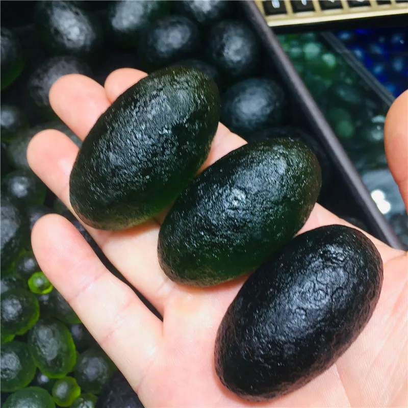 

20g Gem Moldavite Meteorite Impact Class Czech 1pc