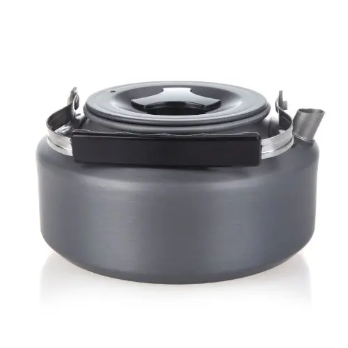 SZ-LGFM-1.1L portátil Ultra-luz acampar al aire libre senderismo Picnic hervidor de agua tetera café anodizado de aluminio
