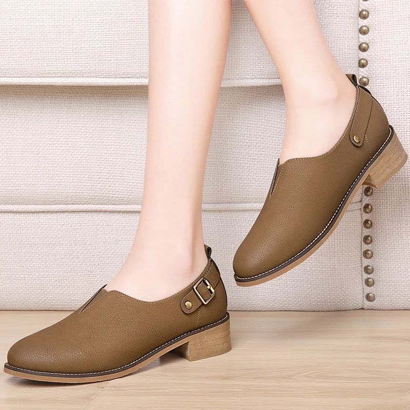Fashion moolecole 2017 font b women s b font spring fashion shoes casual single shoes 70023