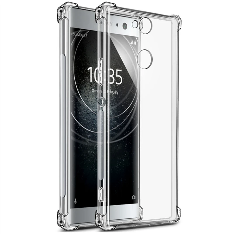 Ультратонкий Мягкий противоударный чехол для телефона Sony Xperia 5 8 X XA XA1 XA2 XA3 Ultra 10 20 X1