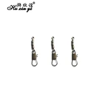 HXY PCS100 SIZE10# высокая скорость treble Вертлюги с Фиксирующей Оснастки рыболовные снасти приспособления для рыбалки Вертлюг