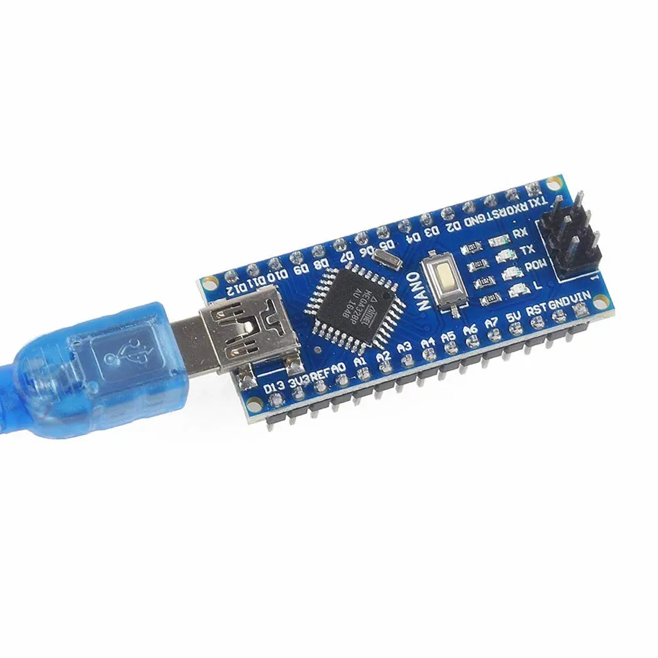 Для Arduino Nano мини usb-камера с флеш-картой памяти загрузчика для Arduino nano 3,0 контроллер Arduino CH340 USB драйвер 16 МГц Nano v3.0 ATMEGA328