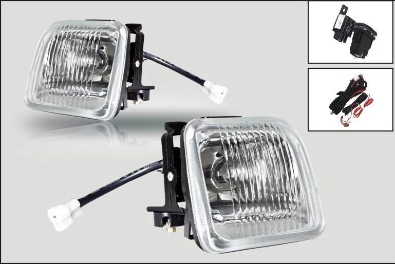 4/" CAR JDM UNIVERSAL 12V H3 55W REPLACMENTS FOG LIGHTS DRIVING LAMPS CAR TRUCK