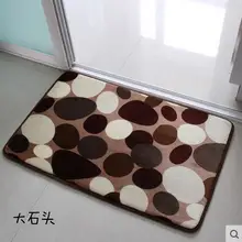 15 видов стилей на выбор, фланель, впитывающий влагу Противоскользящий ковер, гостиной Спальня ковер, зала двери туалета, ванной коврик