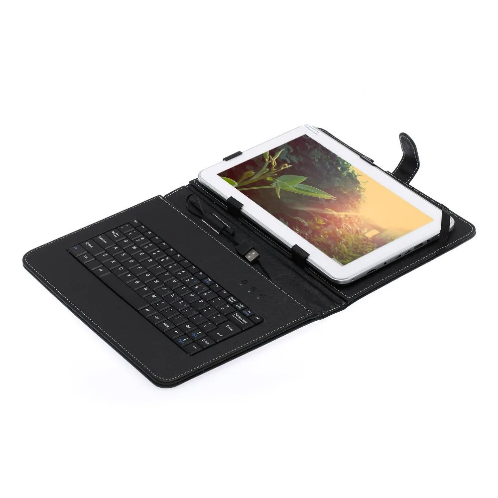 Boda 10," 10 дюймов планшетный ПК четырехъядерный 16 ГБ Android 4,4 1,3 ГГц HDMI wifi комплект 10,1" USB клавиатура чехол в подарок