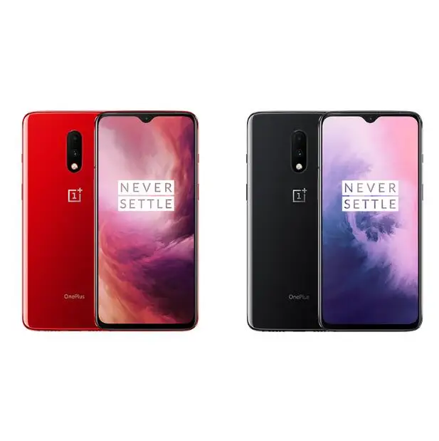 Глобальный ПЗУ Oneplus 7 8 ГБ ОЗУ 256 Гб ПЗУ Смартфон Snapdragon 855 6,41 дюймов оптический AMOLED дисплей 48MP камеры UFS 3,0 bluetooth