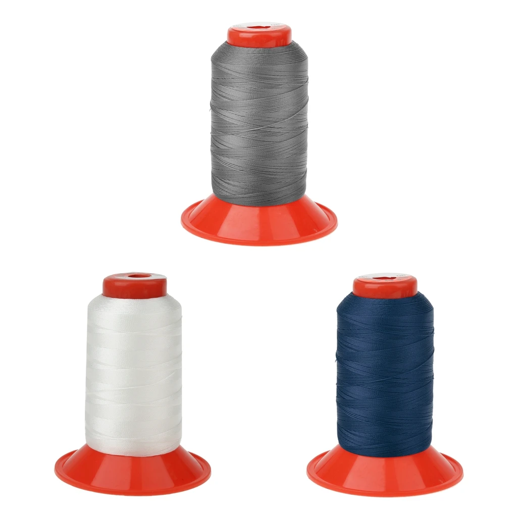 3 Spools Strong Bounded Nylon Sewing Thread for Craft Repair Shoes