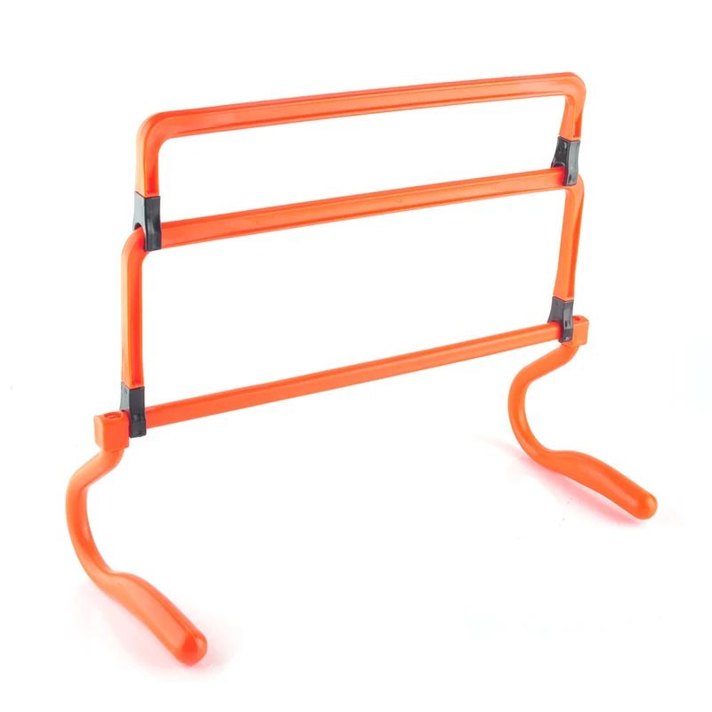 

Outdoor Soccer Training Hurdle Barrier Frame Soccer Practice Adjustable Height Hurdles Shrink Fold Multifunction Tool 3 Colors