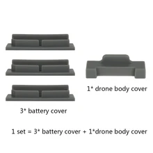 4-in-1 Kit Silicone Dust-proof Battery Cover Plug & Drone Body Charging Port Plug Cover Cap for DJI Mavic Air Accessories