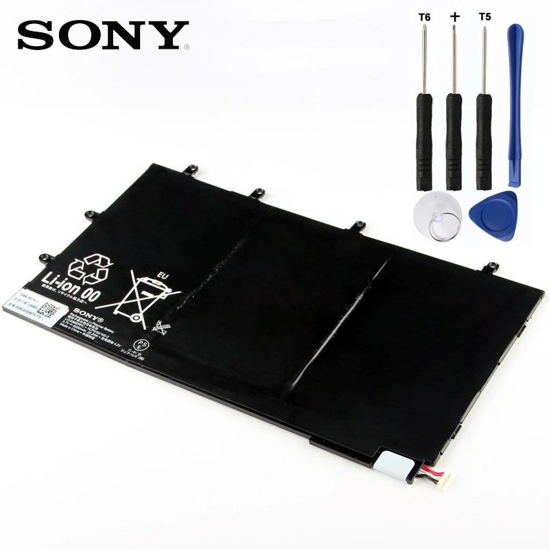 

Original SONY Battery For SONY Xperia Tablet Z Tablet 1ICP3/65/100-3 LIS3096ERPC 6000mAh Authentic Tablet Replacement Battery