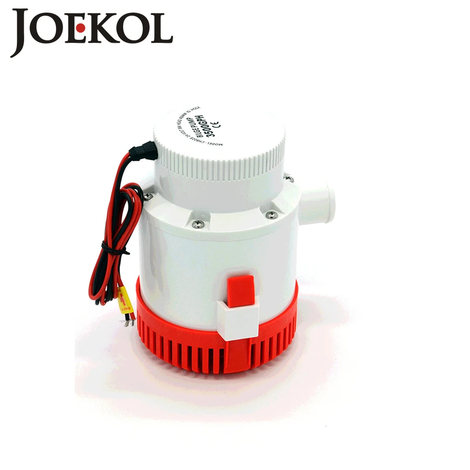 Large flow dc 24 volt submersible boat water pump,bilge pump 3500GPH