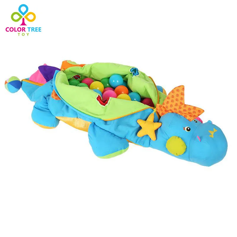 

Baby Fun Soft Dinosaur Activity Game Block Balls Baby Toy Learning Educational Toys