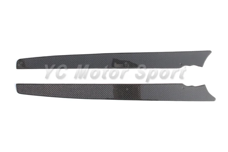 2008-2014 Nissan R35 GTR CBA DBA Varis '13 Ver. Style Rear Under Skirt Diffuser Lip Kit CF Glossy Finish (28).jpg