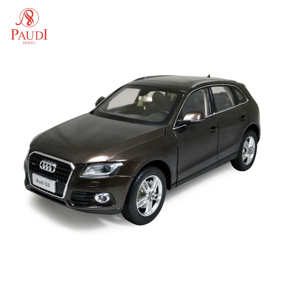 Модель Paudi 1/18 1:18 масштаб Audi Q5 внедорожник коричневая литая модель автомобиля Игрушечная модель автомобиля открываются двери