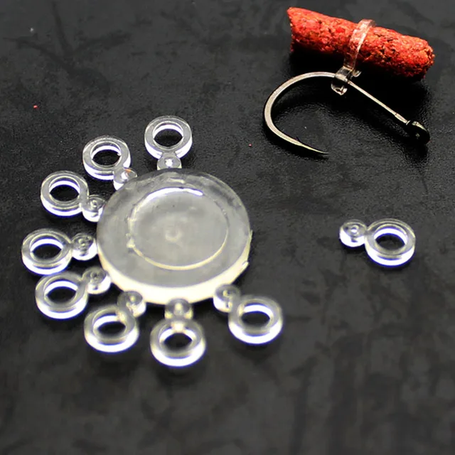 1120 élastiques à Appâts Pour Pêche + 2 Outils - 5 Tailles Pour Vers Et Pellets