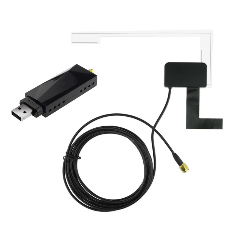USB dab радио тюнер вставляемый приемник для Android автомобильный dvd-плеер с двумя цифровыми входами цифровой аудио вещания USB dab тюнер передатчик