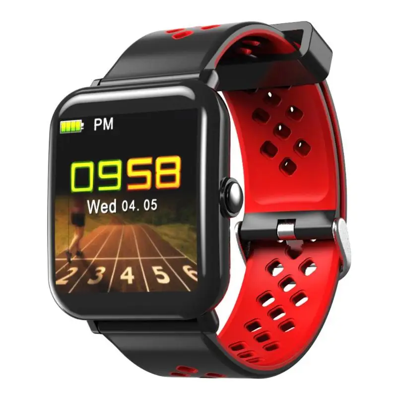 VODOOL DM06 Bluetooth Смарт часы пульсометр кровяное давление спящий спортивный браслет 1,3 дюймов ips экран Смарт часы для Android IOS
