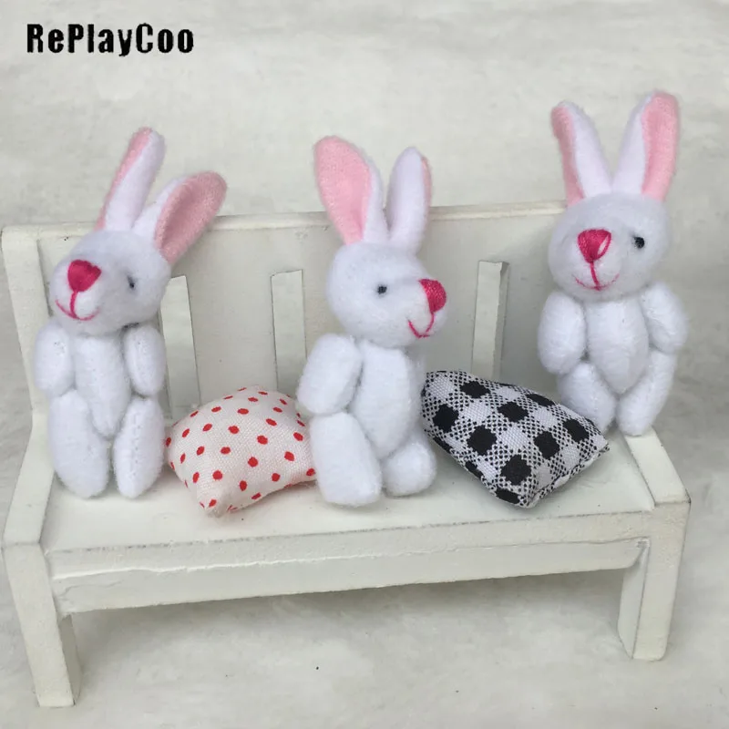 white rabbit soft toy
