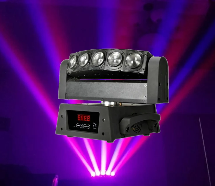 Wholesale 4 in 1 RGBW 5 Eyes Led DJ Light with 10W x 5pcs CREE Leds
