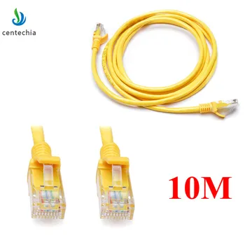 

Centechia New RJ45 Ethernet Cable 10M for Cat5e Cat5 Internet Network Rj 45 Lan Cable Patch Cord Computer Connector