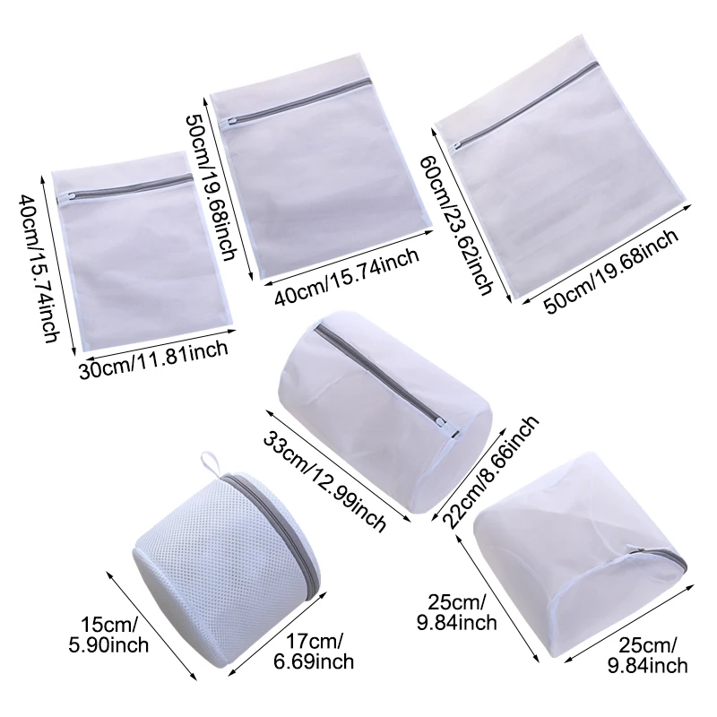 BAKINGCHEF مجموعة من 4 شبكة الغسيل أكياس السفر الملابس الداخلية الصدرية الملابس الداخلية غسل حالة صافي سستة حقيبة التخزين اكسسوارات الكثير
