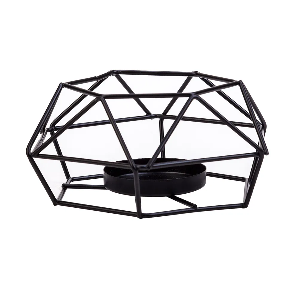 

European American Wedding Candle Holder Wrought Iron Candlestick Home Wedding Accessories Decoration Art Decor dropshipping