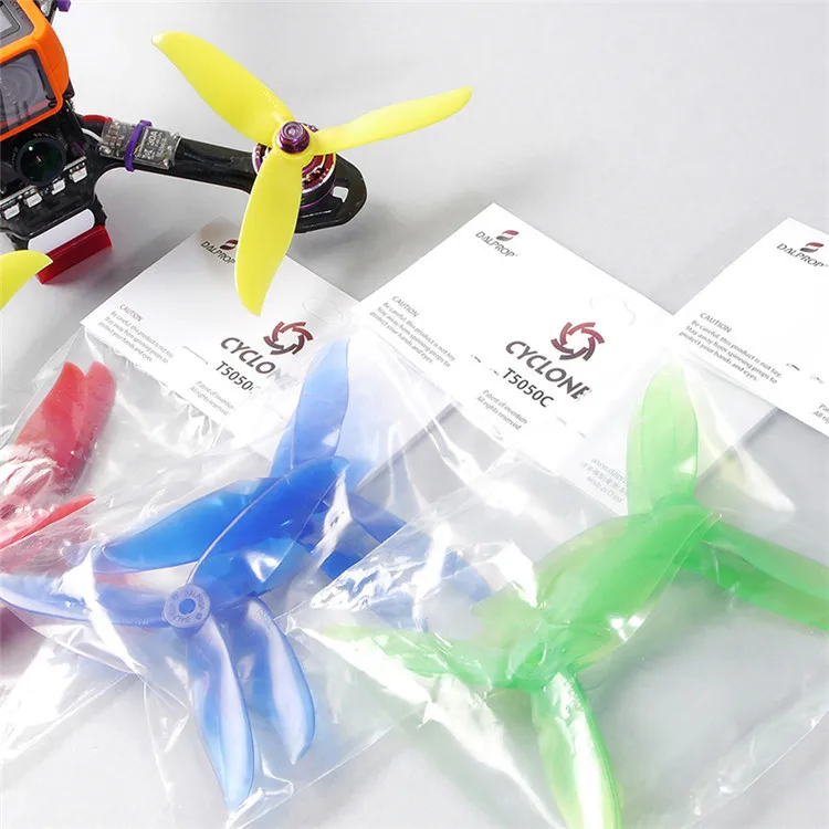 6 пар/12 шт. DALPROP CYCLONE T5050C T5050BN 5050 3 Лопасти пропеллера для QAV250 QAV R 220 GEP TX RC FPV Дрон