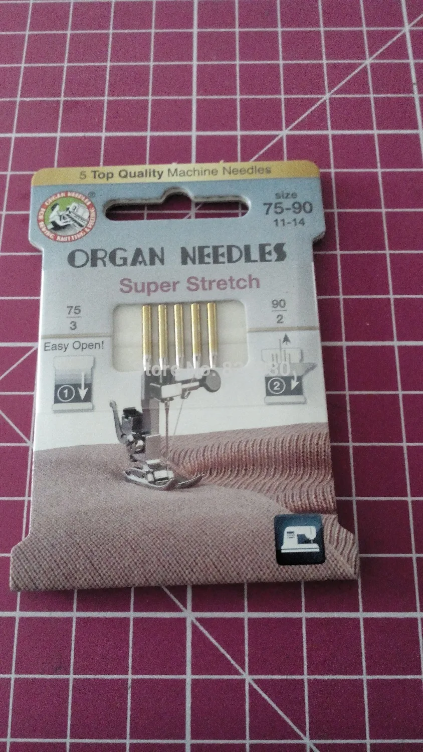 

Household sewing machine needles top quality Knitted fabrics Organ Needles 1PACK =5PCS