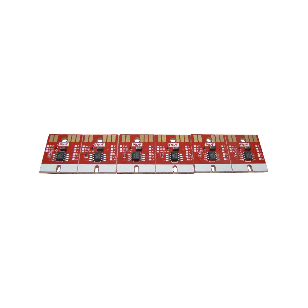 

Чип Перманентный для картриджа Mimaki JV300 BS3 6 цветов CMYKLcLm