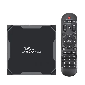 

X96Max Android Smart TV BOX Android 8.1 Amlogic S905X2 LPDDR4 4GB 32GB 64GB 2.4G&5GHz Wifi Full HD 4K H.265 Iptv Set top Box