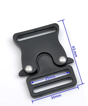 

25pcs/lot HLD/M214-25mm 1 inch plastic splice buckles wings style for student backpack buckles release buckles free shipping
