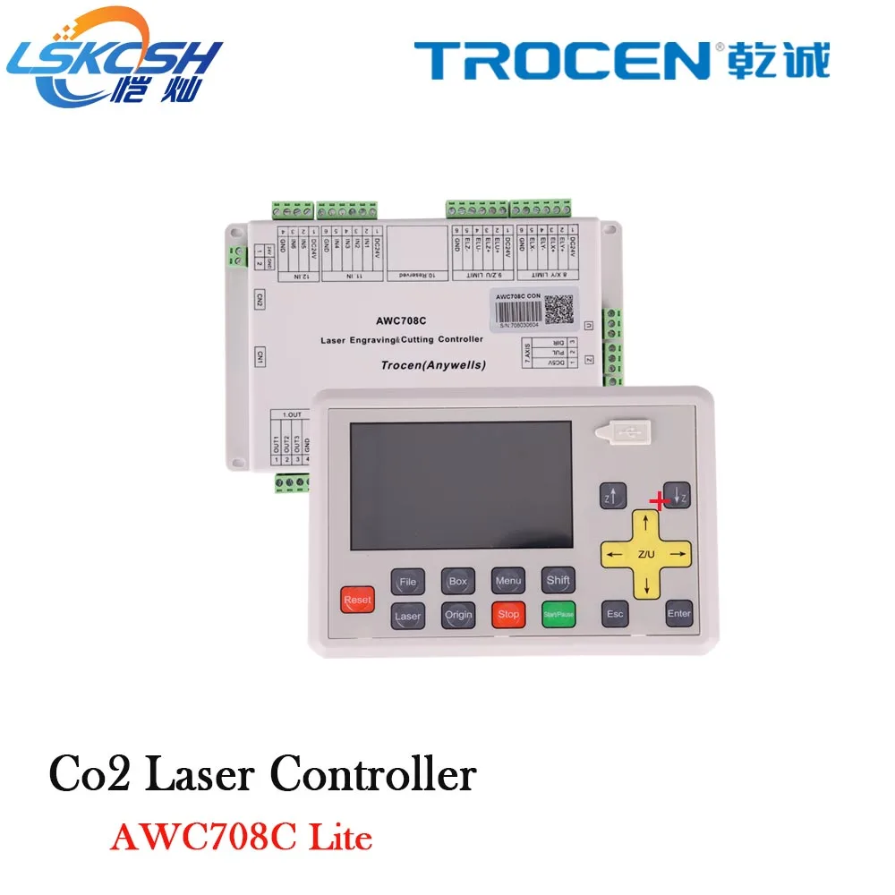 Trocen Anywells AWC708C LITE Co2 Laser Controller System Board Card For Laser Cutting Machine Engraving Machine Cutter Engraver Trocen Anywells AWC708C LITE Co2 Laser Controller System Board Card For Laser Cutting Machine Engraving Machine Cutter Engraver