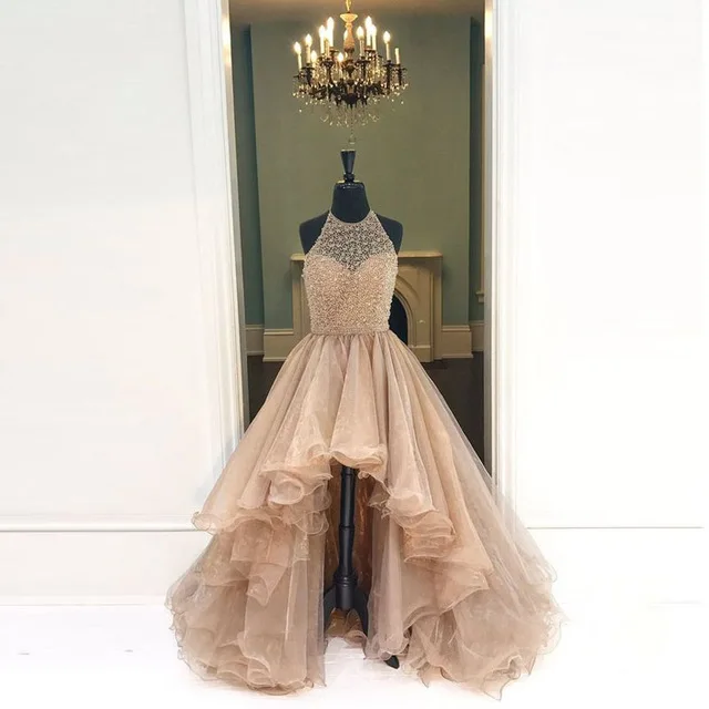 Halter-High-Low-Beaded-Chic-Prom-Dresses-2019-Real-Photo-Champagne-Asymmetrical-Elegant-Evening-Party-Gowns.jpg_640x640