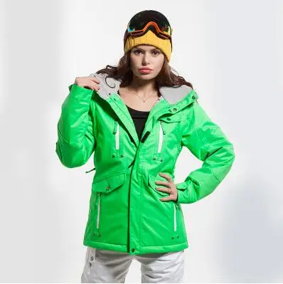 Thick Jacket For Girls  StormRunner Women's  Jacket Colorful Jacket Windproof Waterproof Snow Ski Jacket Warm