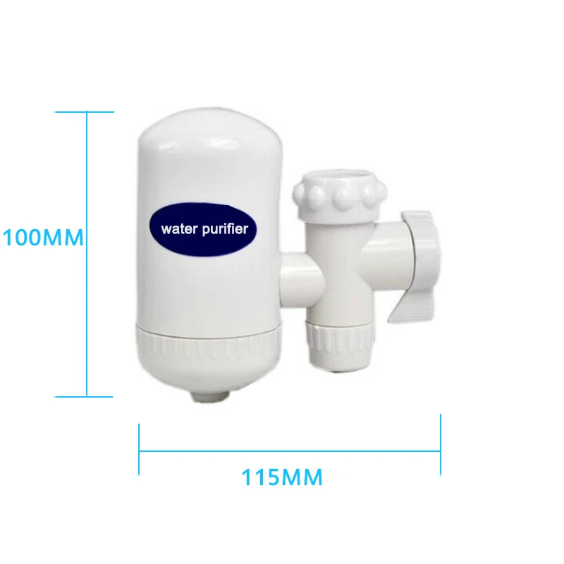 Faucet Water Filter with Washable Ceramic Filter Cartridge Tap Water Purifier For Household Kitchen Faucet Percolator  (16)