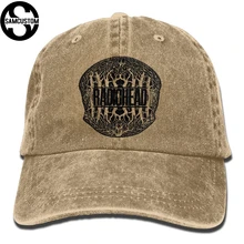SAMCUSTOM Radiohead 3D Творческая личность Промытые джинсовые шапки осень лето для мужчин женщин гольф солнцезащитный козырек хоккейные шапки