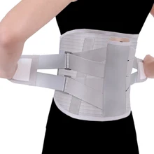 Ортопедический мужской женский Поясничный поддерживающий пояс для спины Турмалин самонагревающийся Магнитный расширяющийся пояс стальная кость