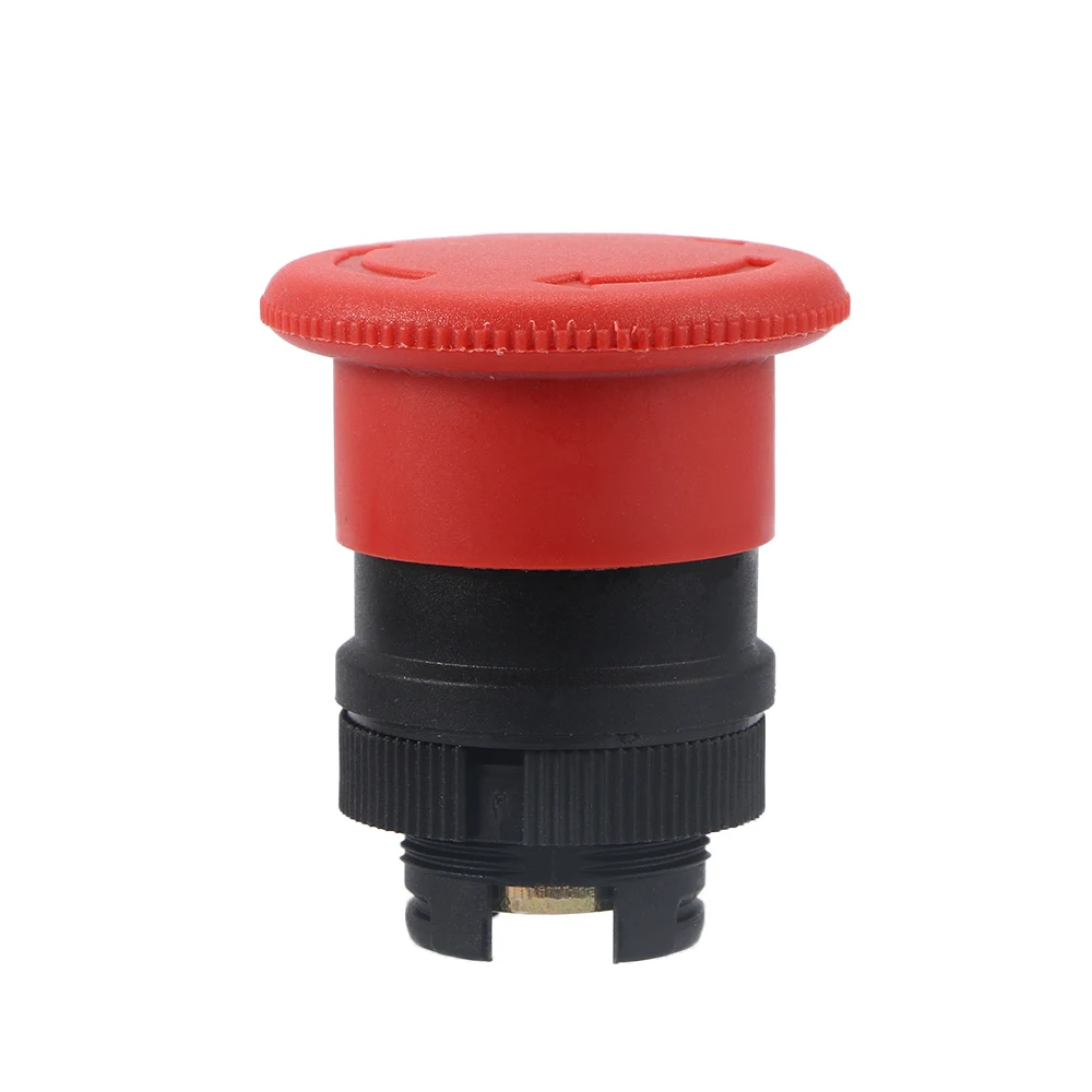 High Quality 1 Pcs XB2-ES542 22mm NC Red Mushroom Emergency Stop Push Button Switch 600V 10A | Обустройство дома