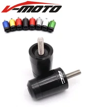 Аксессуары для мотоциклов CNC алюминий 7/8 ''22 мм рукоятки «Грипсы» крышки бар концевые Заглушки для KTM RC125 200 390