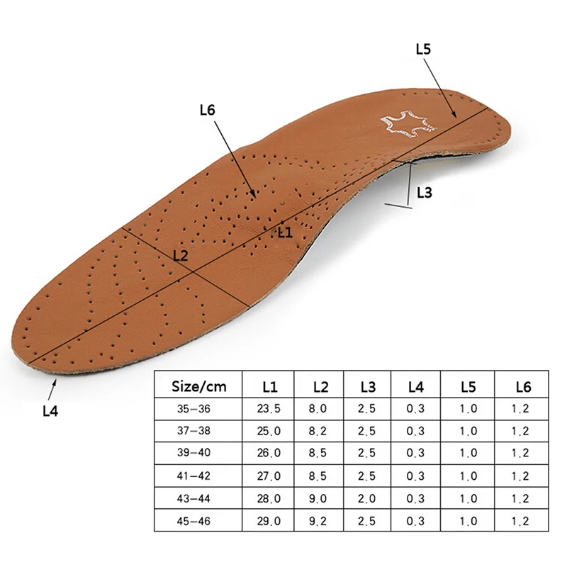 Мужская и женская обувь, стельки, кожа, ортопедические стельки, высокое качество, стелька для плоской стопы, стельки для поддержки свода стопы