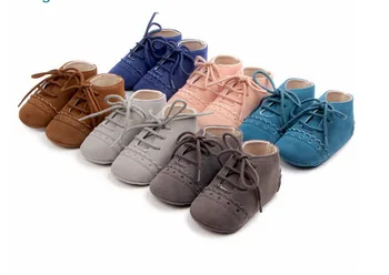 

DHL 200pair Boy Girl Soft Sole Crib Sneaker Embroidery Prewalker Sapatos 4 Colors Toddler First Walkers Baby Shoes