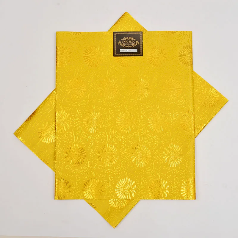 

SL-1529,New design,African sego headties,Gele & Wrapper,2pcs/set,High Quality,Many Colors Available,YELLOW