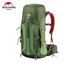 Naturehike 55L 65L сумка для активного отдыха и походов профессиональные альпинистские Рюкзаки Рюкзак Дорожные походные сумки с дождевой крышкой