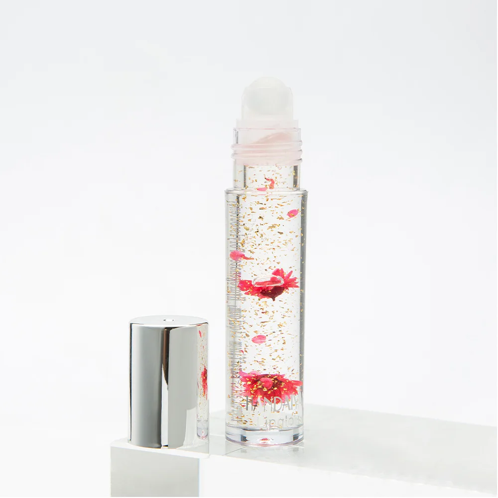 Handaiyan Cute Lip Balm Gold Foil Temperature Color Change Chapstick With Flower Moisturizing Long Lasting Lip Gloss Lip Balm Aliexpress