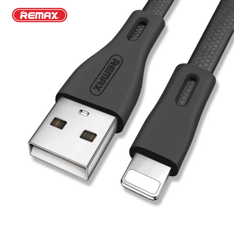 

REMAX Full Speed RC-090i Data Cable For iPhone Xs max XR X 8 7 6 8s 7s 6s plus 5 5s SE iPad air 2 mini 2.1A Fast Charging Cable