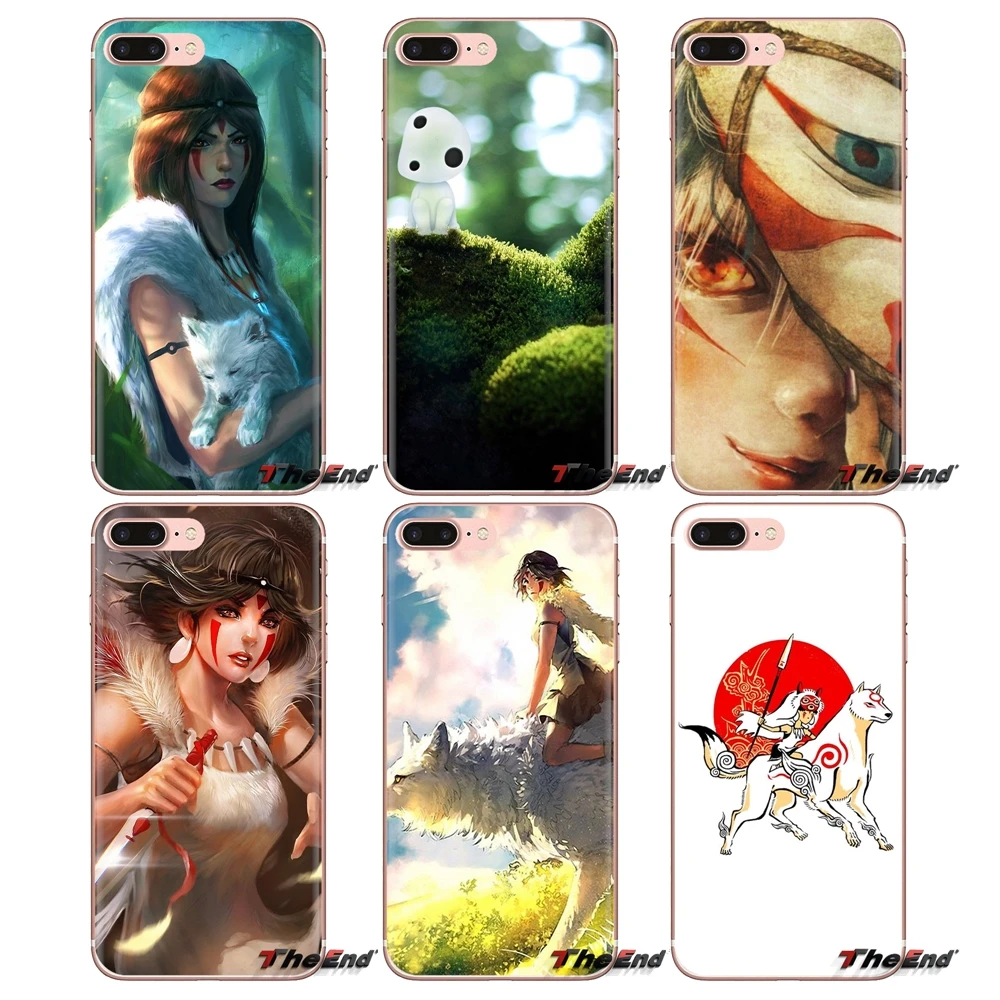 

Princess Mononoke Studio Ghibli For Huawei G7 G8 P7 P8 P9 P10 P20 P30 Lite Mini Pro P Smart Plus 2017 2018 2019 Phone Shell Case