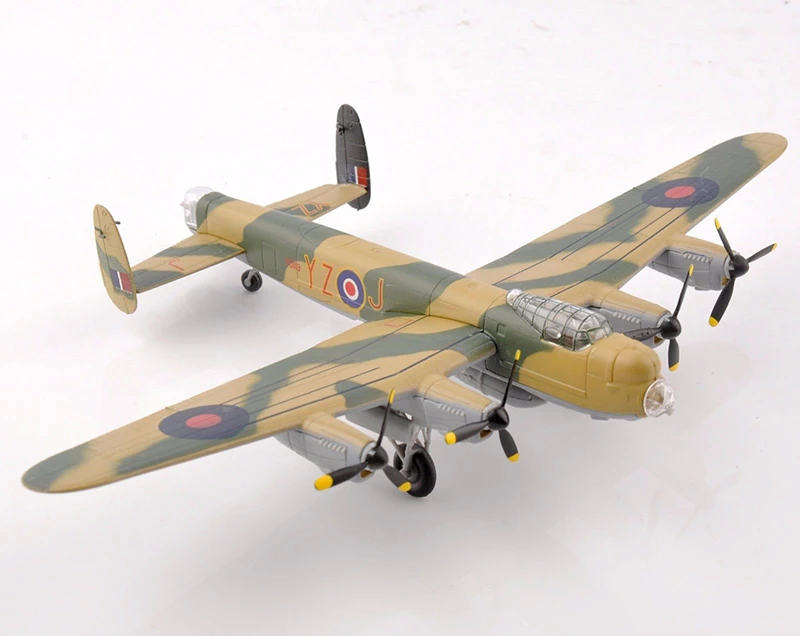 1/144 Британский Тяжелый бомбардировщик 1945 Avro Lancaster BI Fighter литье под давлением модели самолетов игрушки подарки коллекции