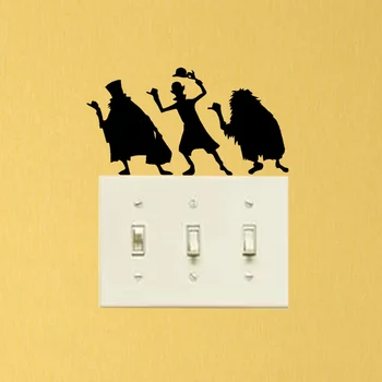 

Hitchhiking Ghost Fashion Wall Sticker Home Decor Switch Decal Vinyl 6SS0300